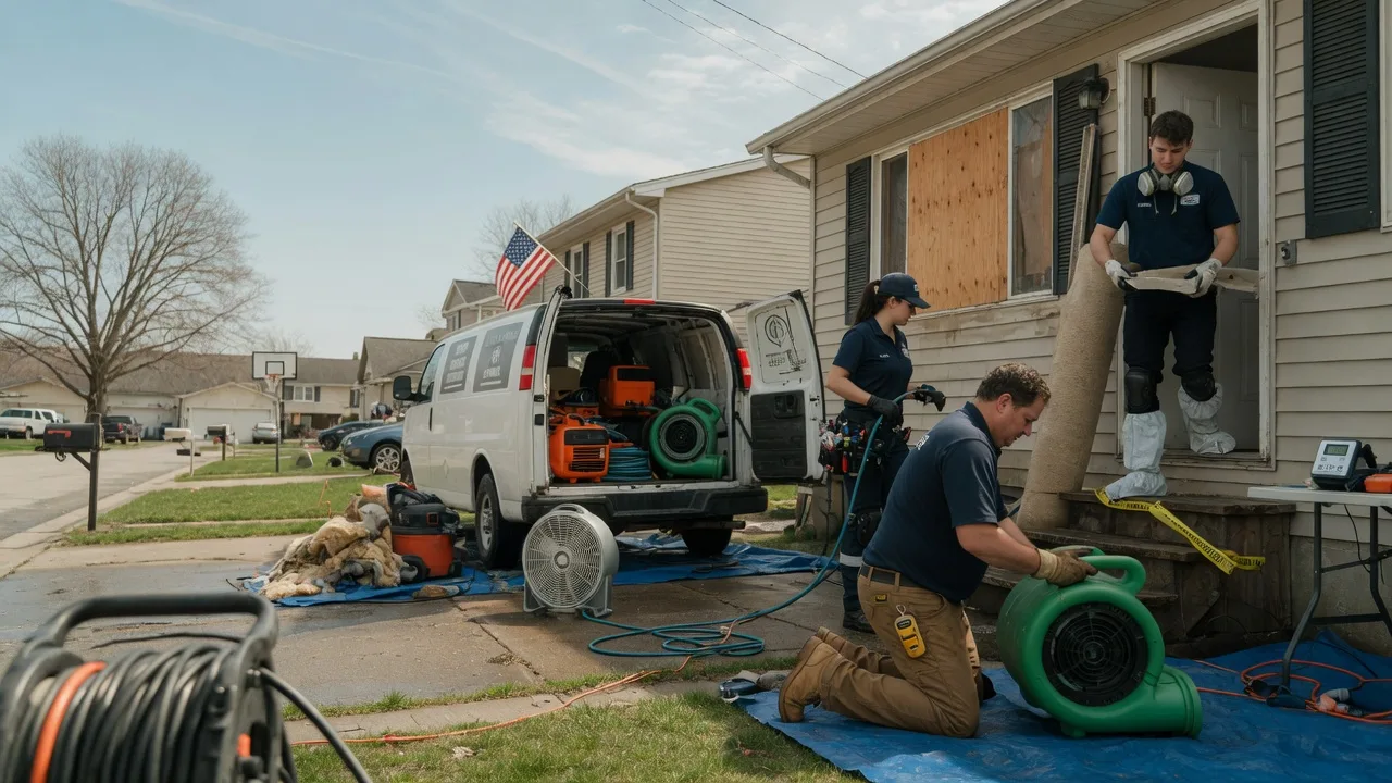 Water Damage Restoration in Osceola, WI near me